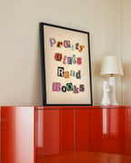 Pretty Girls Read Books Poster