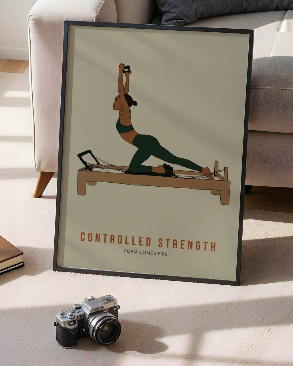 Controlled Strength Poster