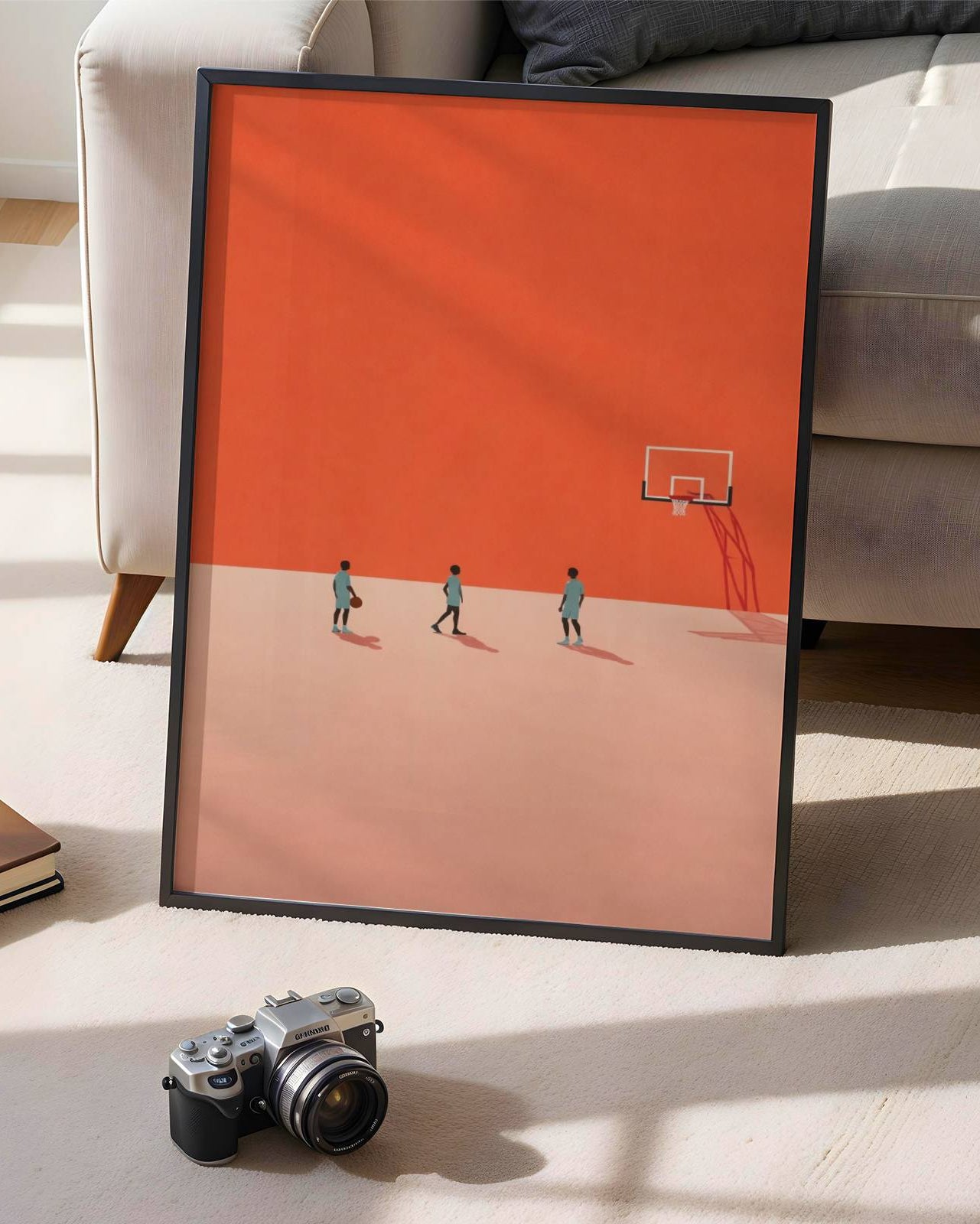 Basketball No.3 Poster