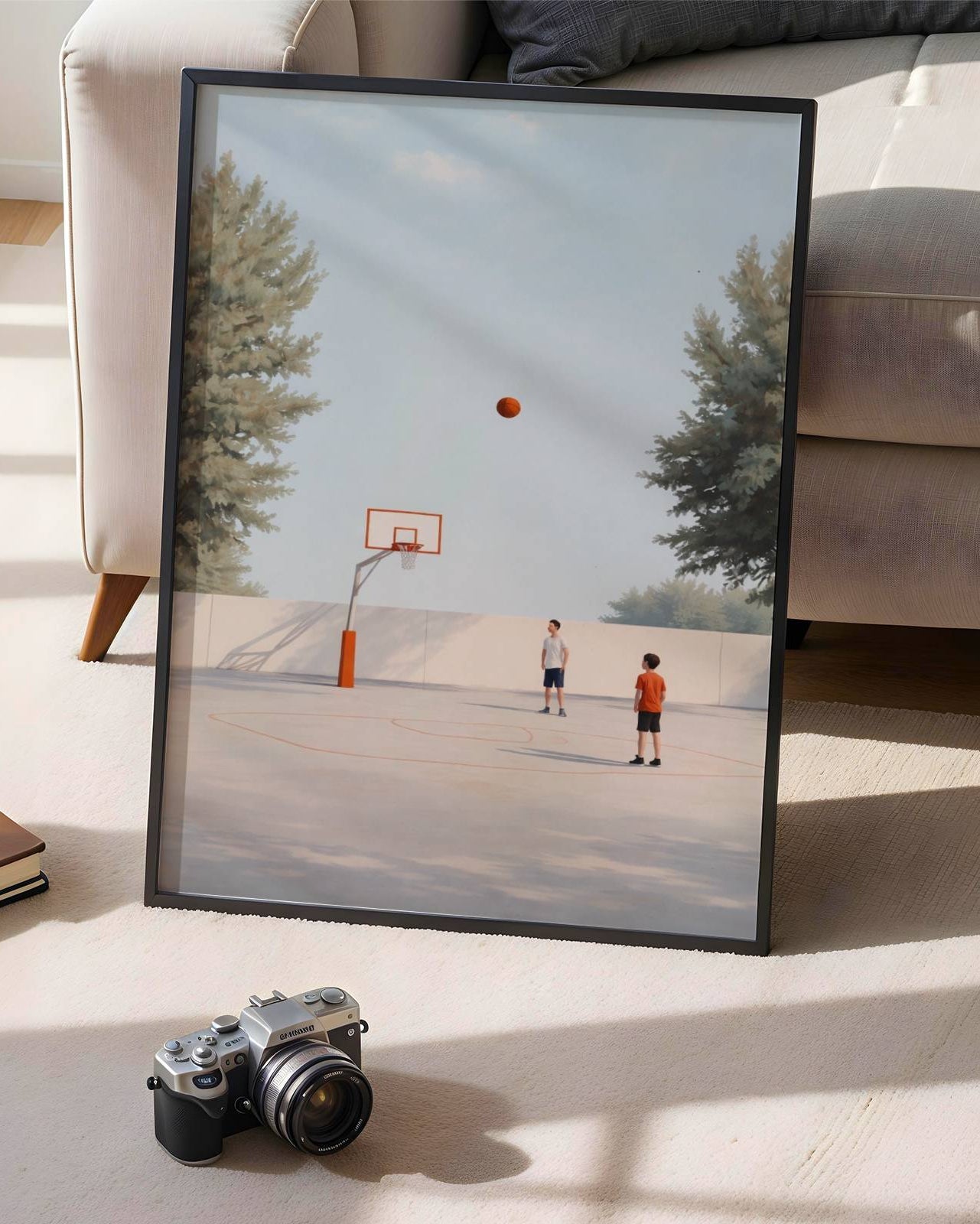 Basketball No.6 Poster