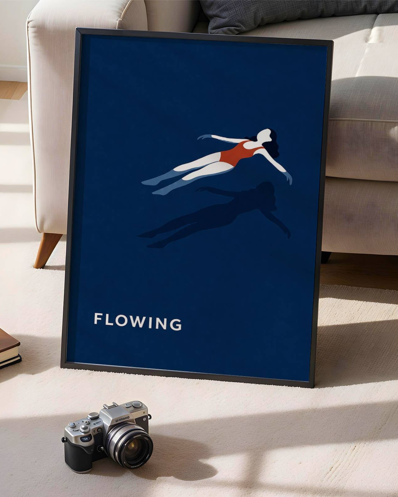 Flowing Poster