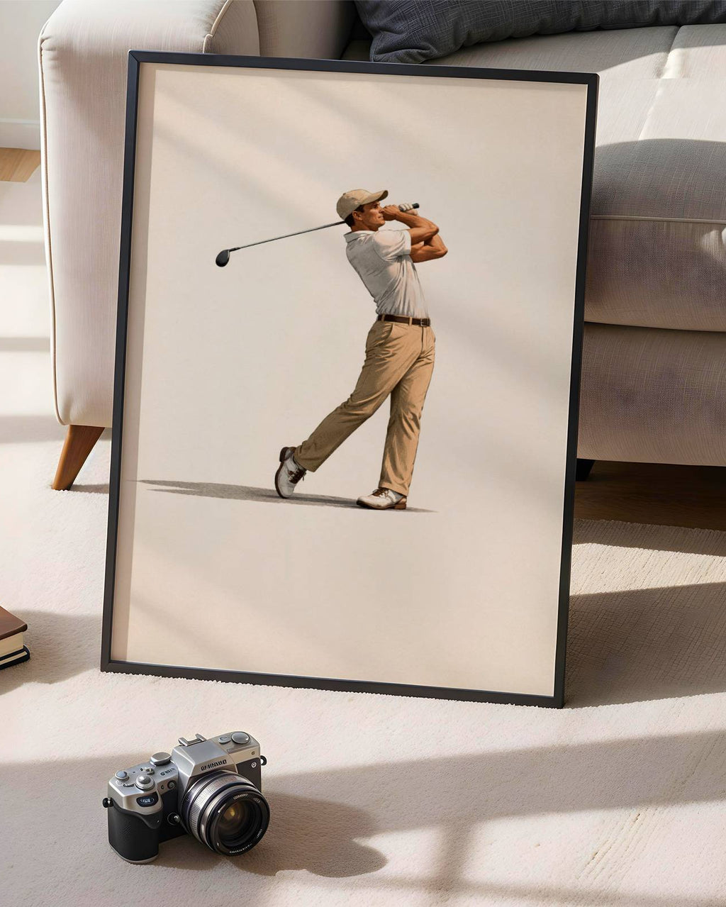 Golf Minimal Poster