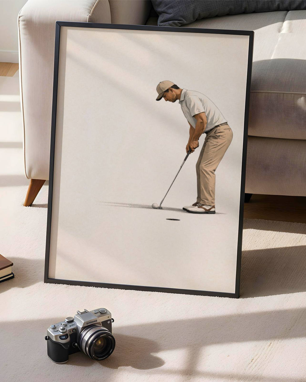 Golf Putting Poster