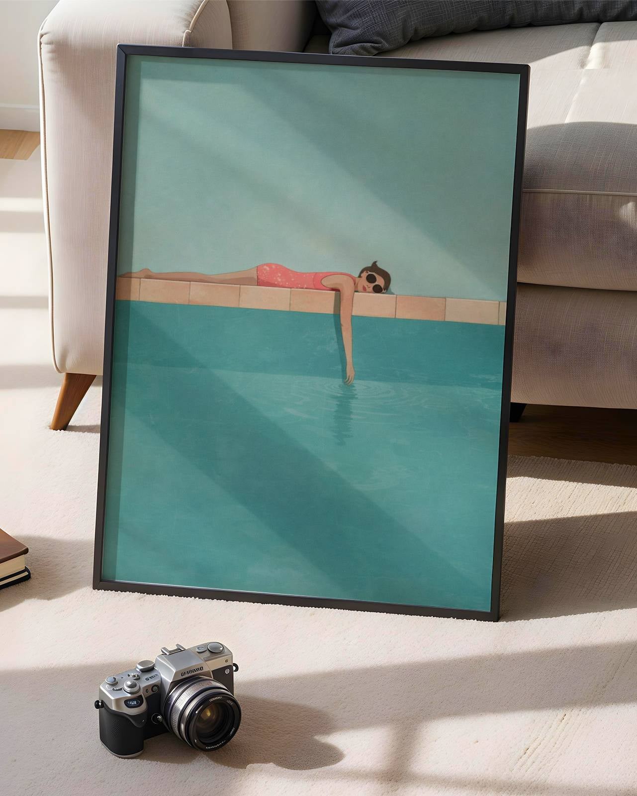 Poolside Poster