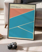 Tennis Match Poster