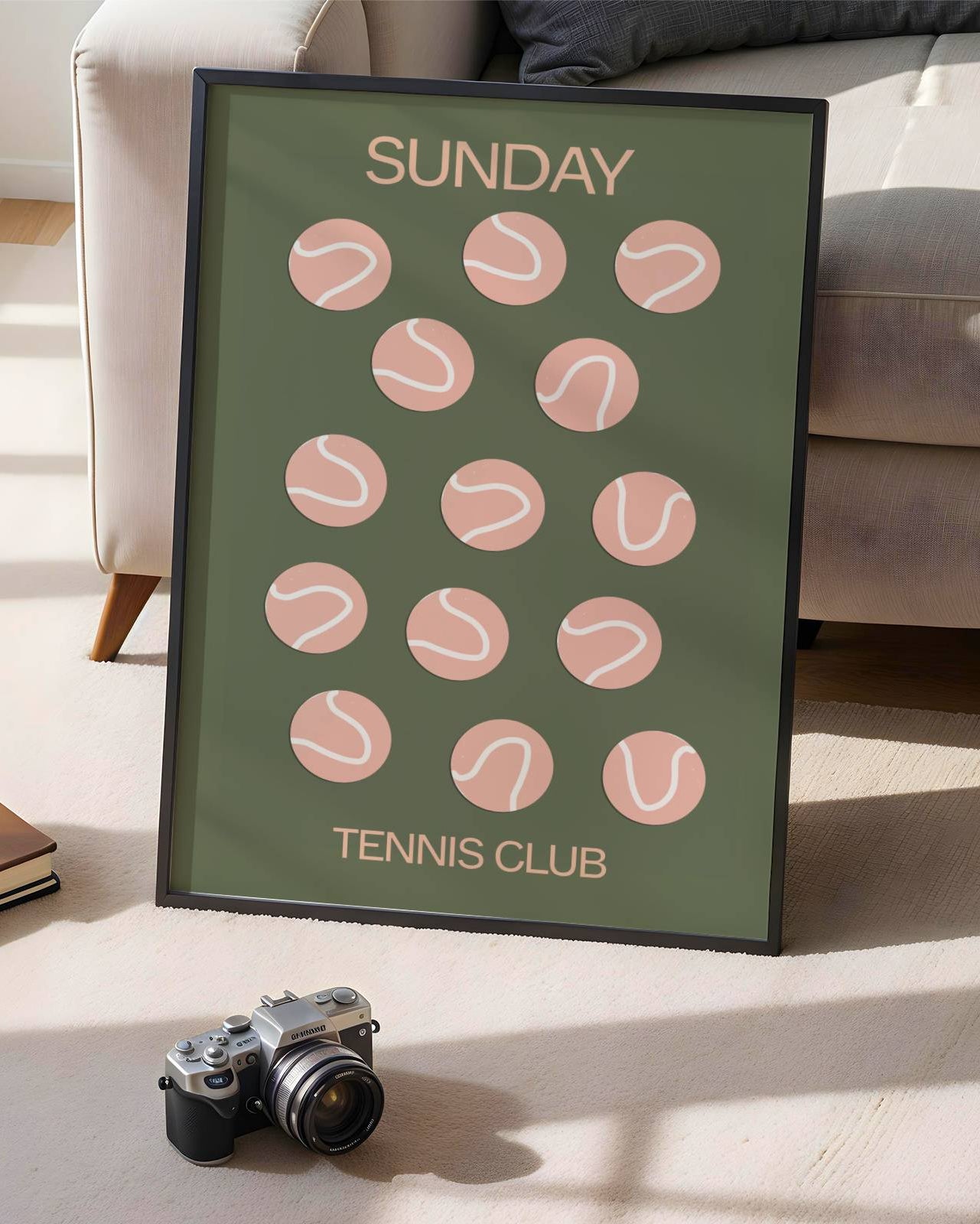 Sunday Tennis Club Poster