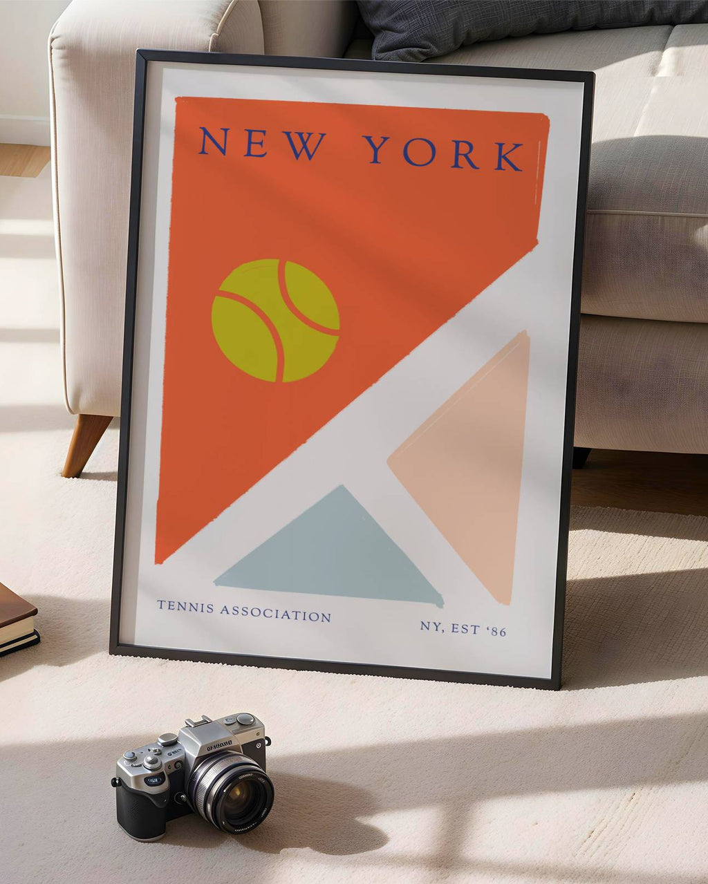 New York Tennis Association Poster