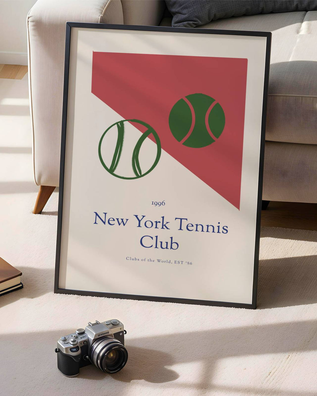 New York Tennis Club Poster