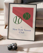 New York Tennis Club Poster