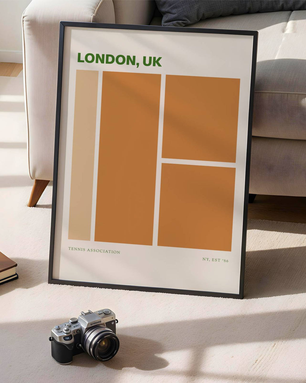 London Tennis Association Poster