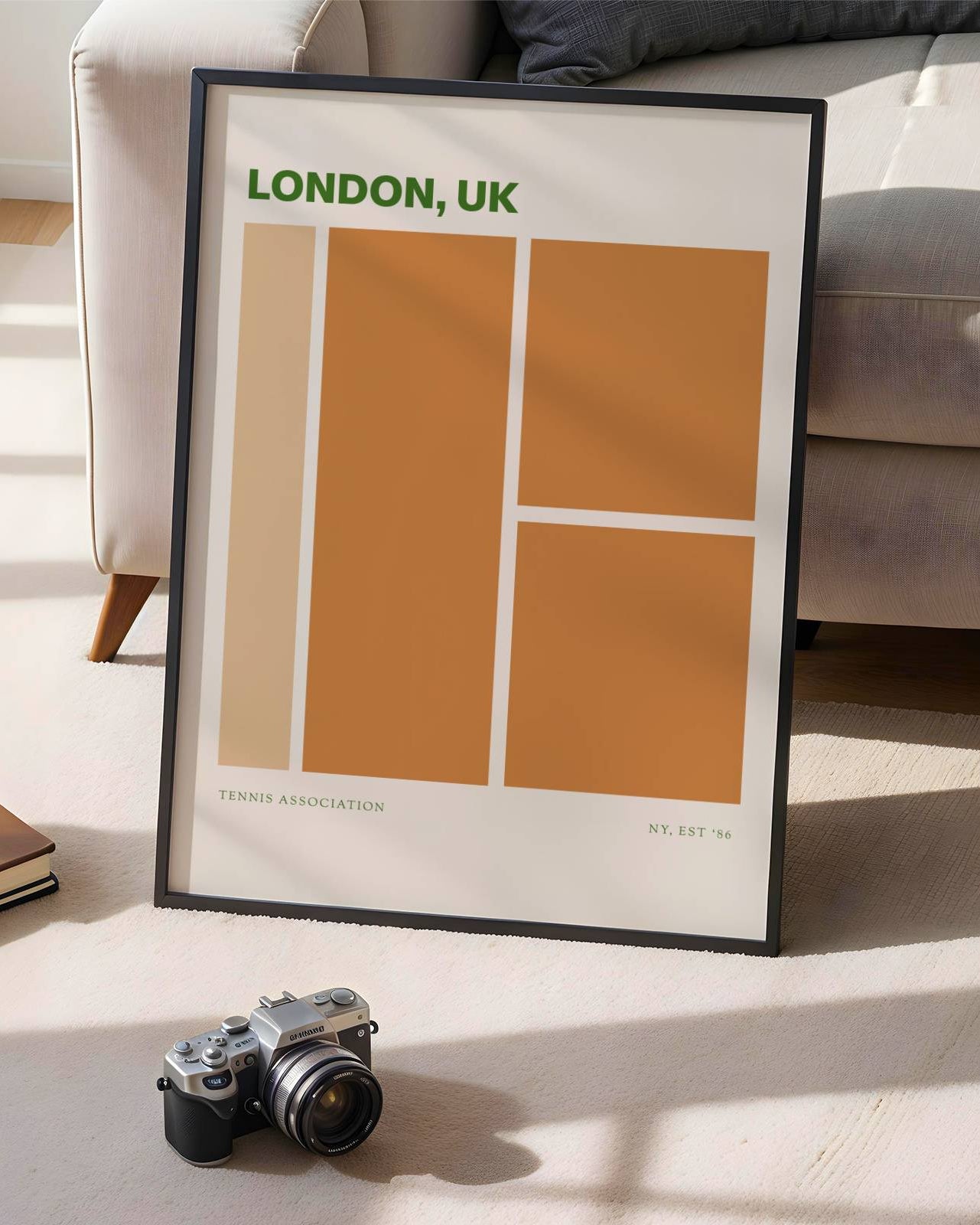 London Tennis Association Poster
