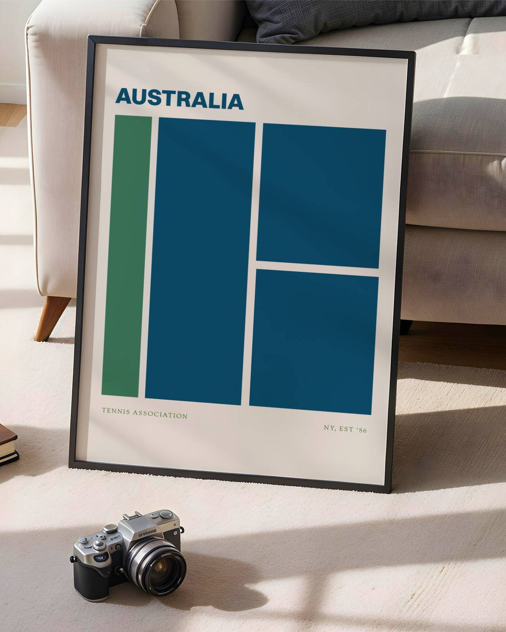 Australia Tennis Association Poster