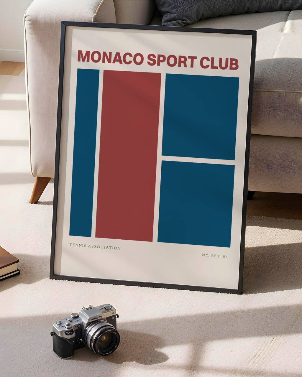 Monaco Sport Club Poster