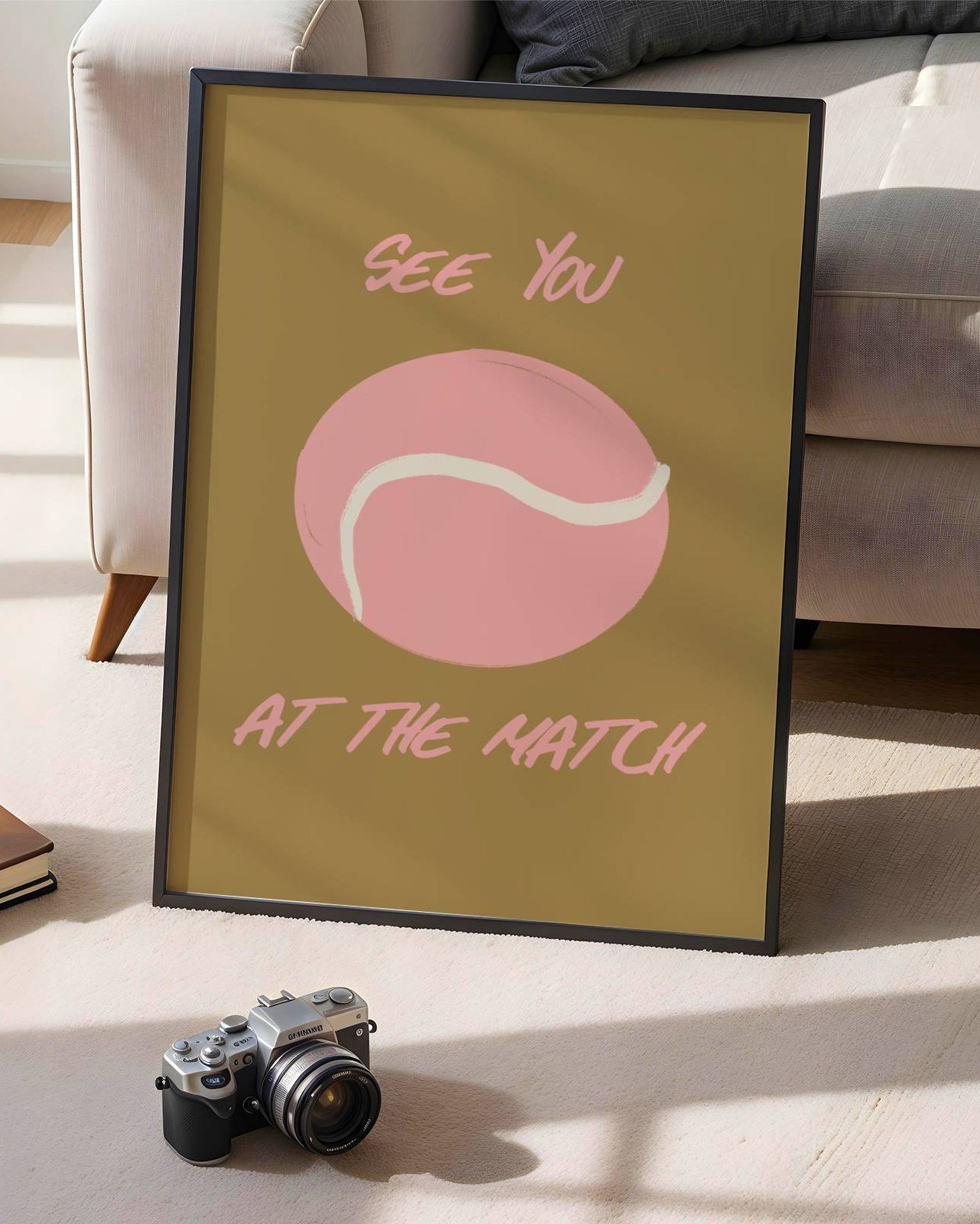 See You At The Match Poster