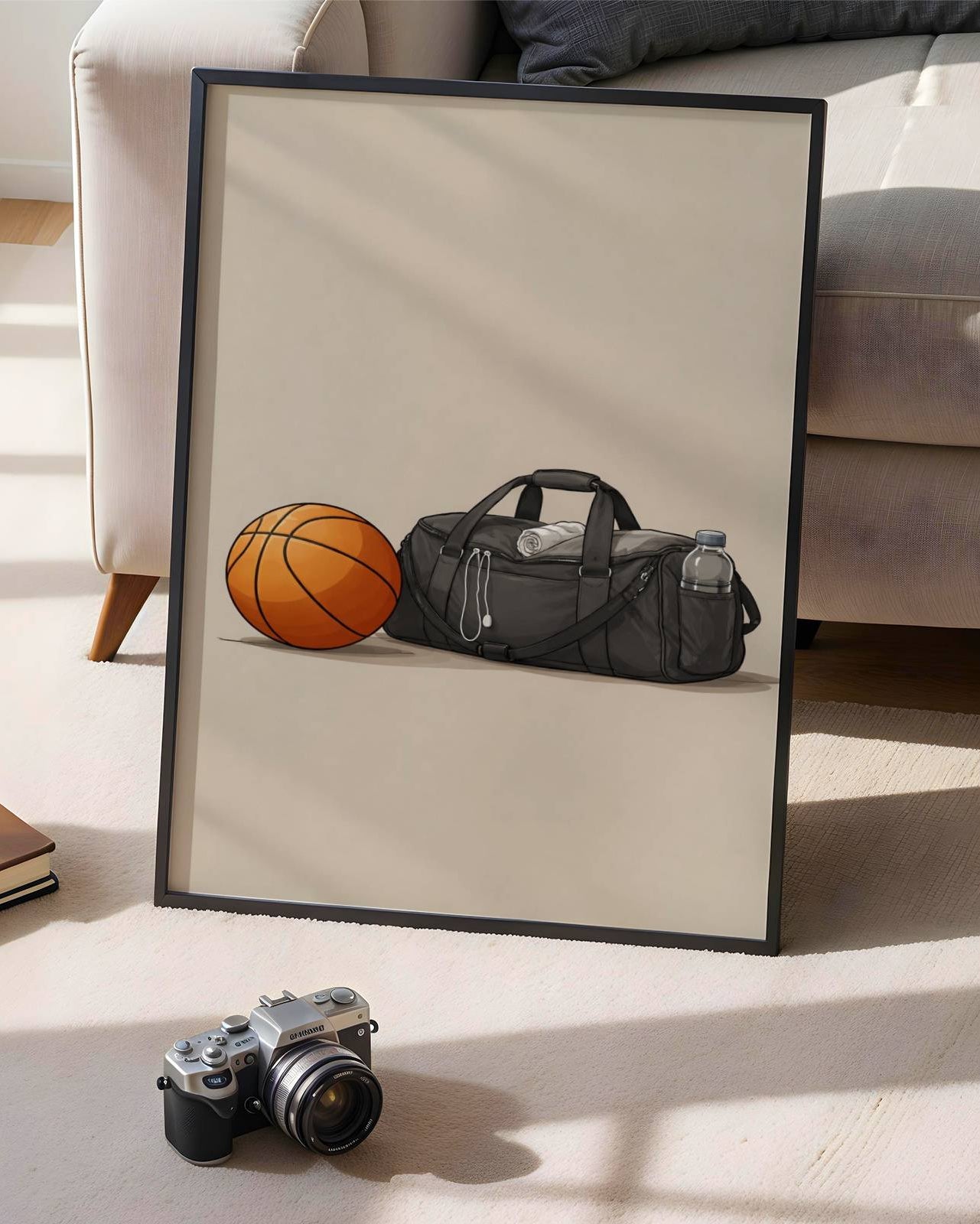 Basketball No.7 Poster