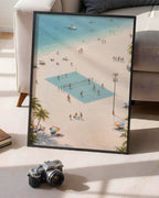 Plaj Voleybolu Poster
