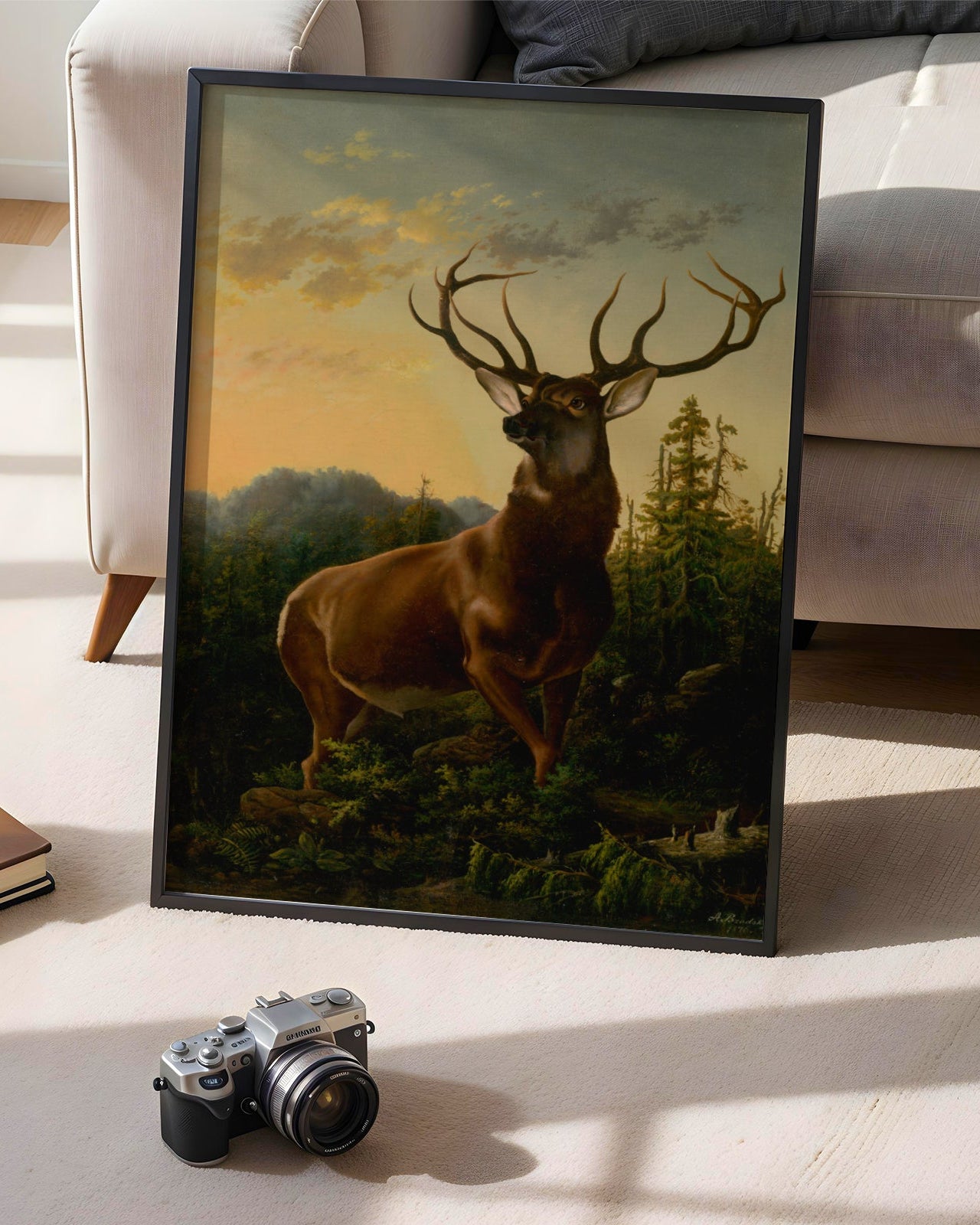 The Deer Poster