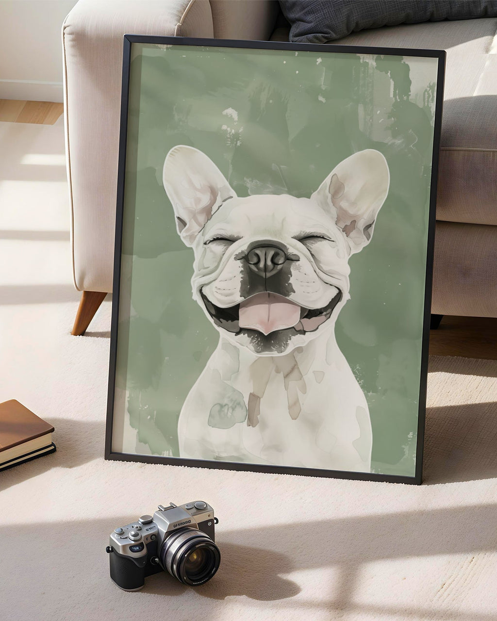 Happy Dog Poster