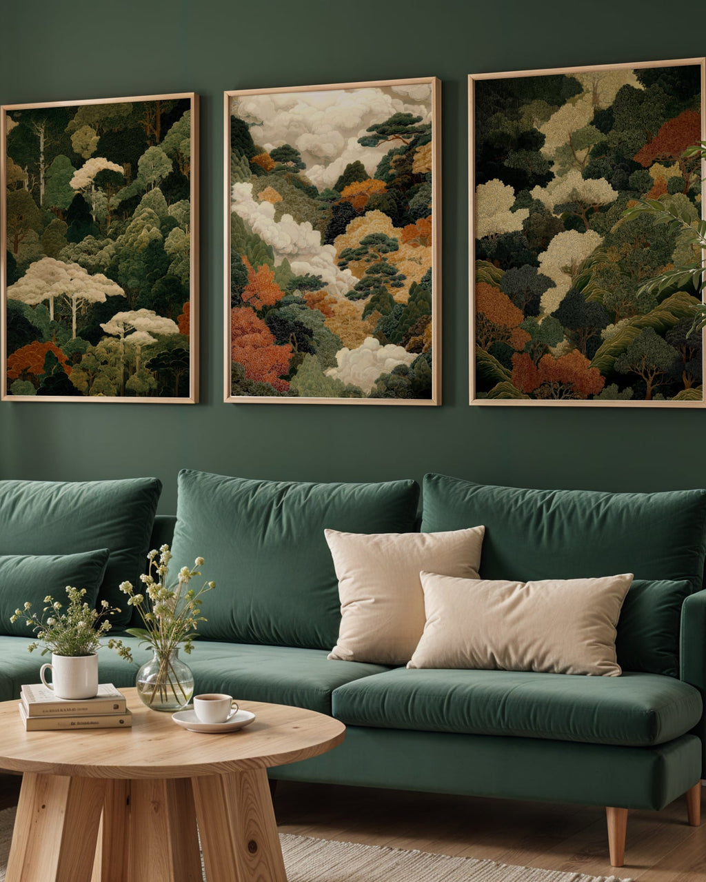 Japon Sanatı 3'lü Poster Seti