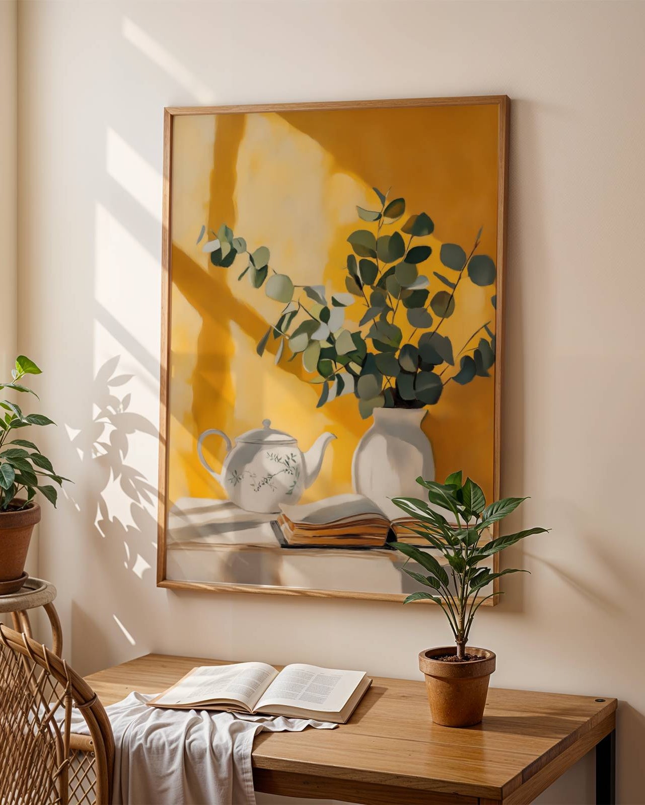 Çiçekli Kompozisyon Poster