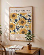 Flower Market Sydney Poster