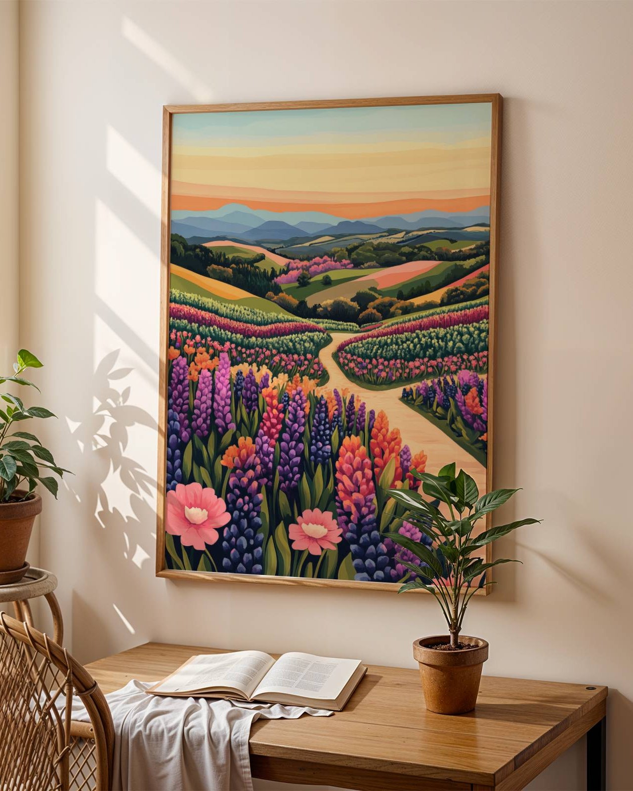 Botanik Panorama Poster