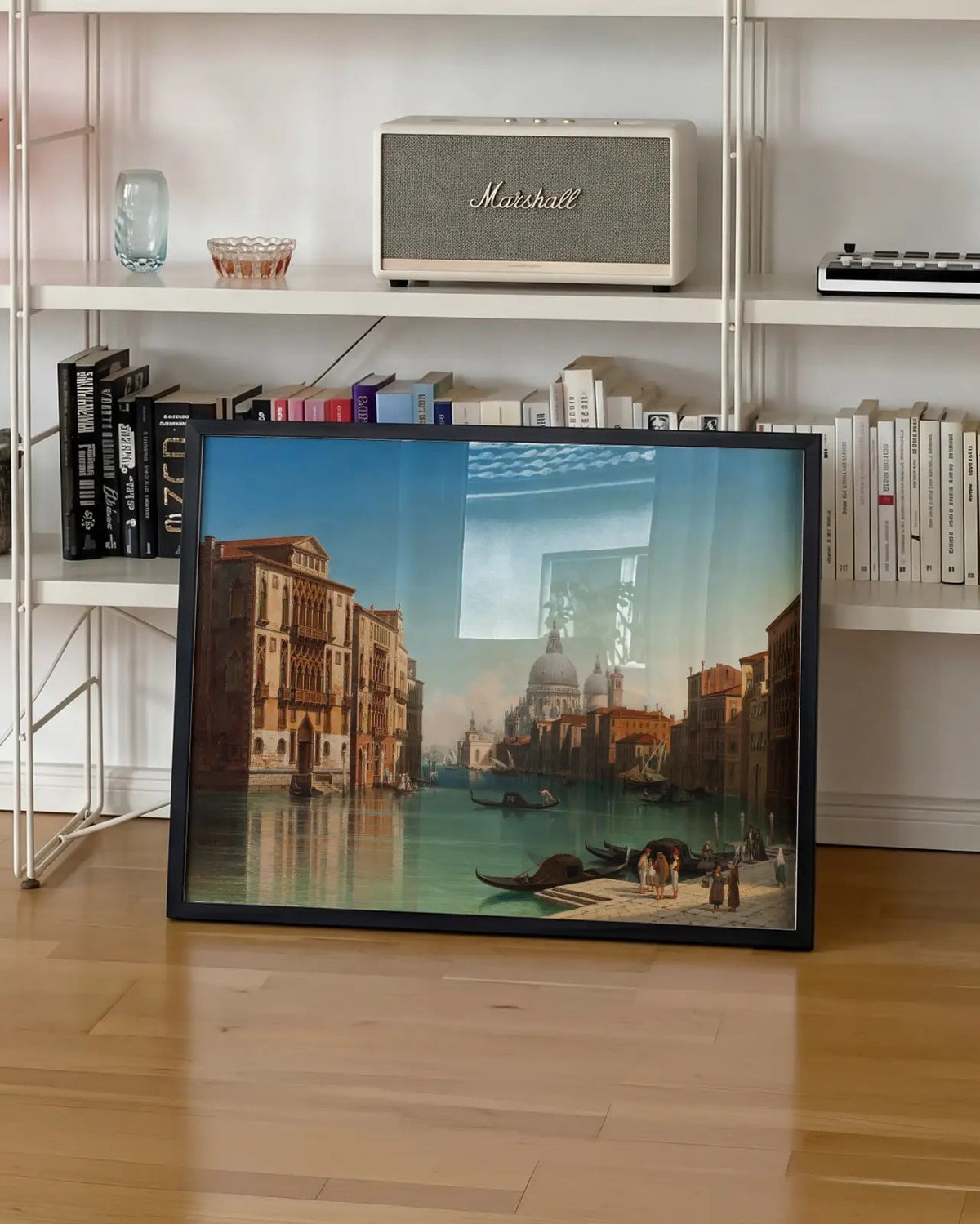 Gustaf Wilhelm - View of Canal Grande in Venice Poster