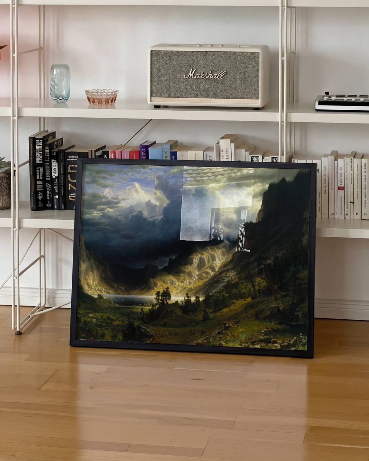 Albert Bierstadt - A Storm in the Rocky Mountains, Mt. Rosalie Poster
