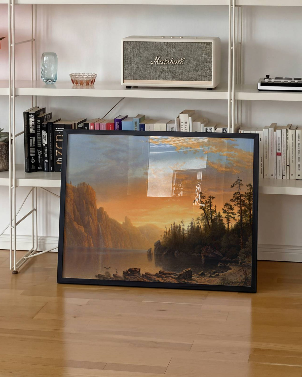 Albert Bierstadt - Sunset in California Poster