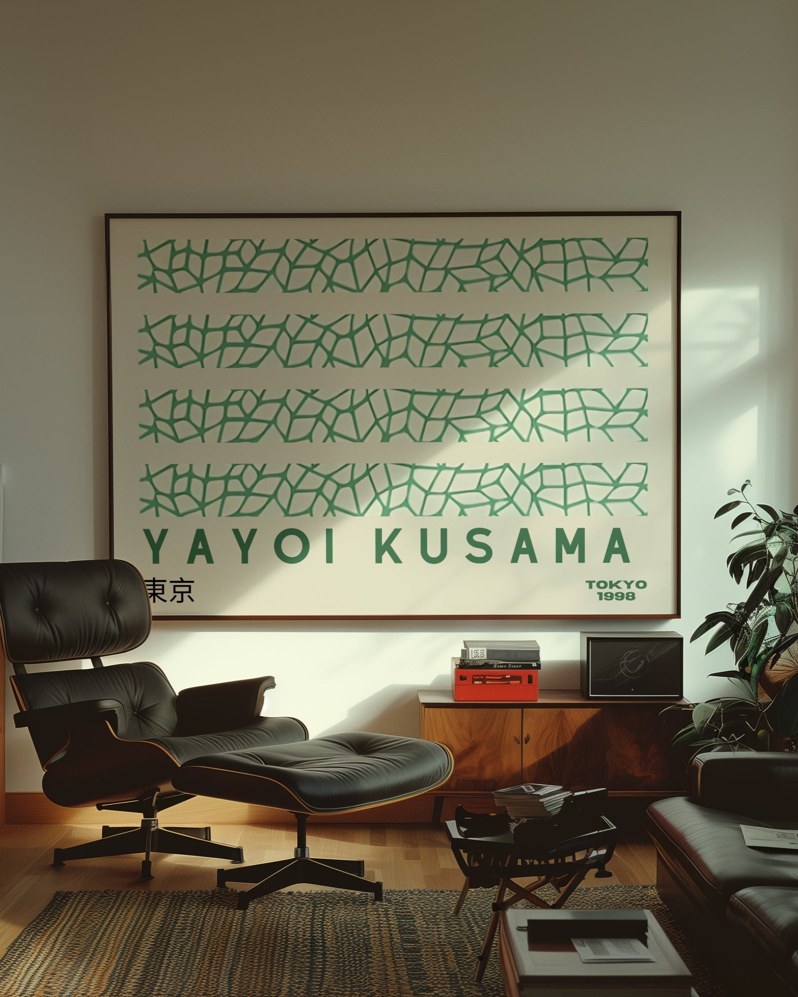 Yayoi Kusama Tokyo 1998 No.4 Poster