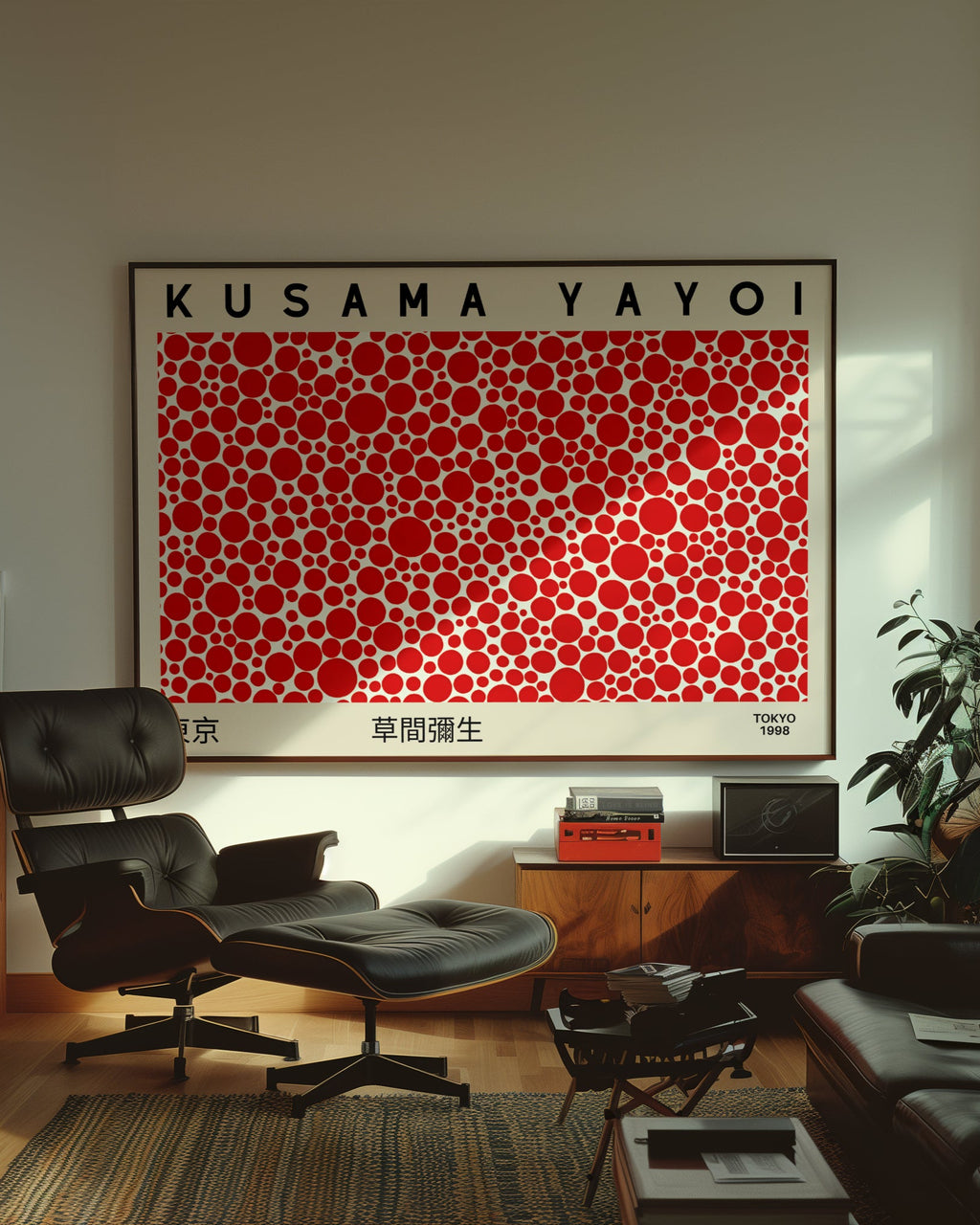 Yayoi Kusama Tokyo 1998 No.3 Poster