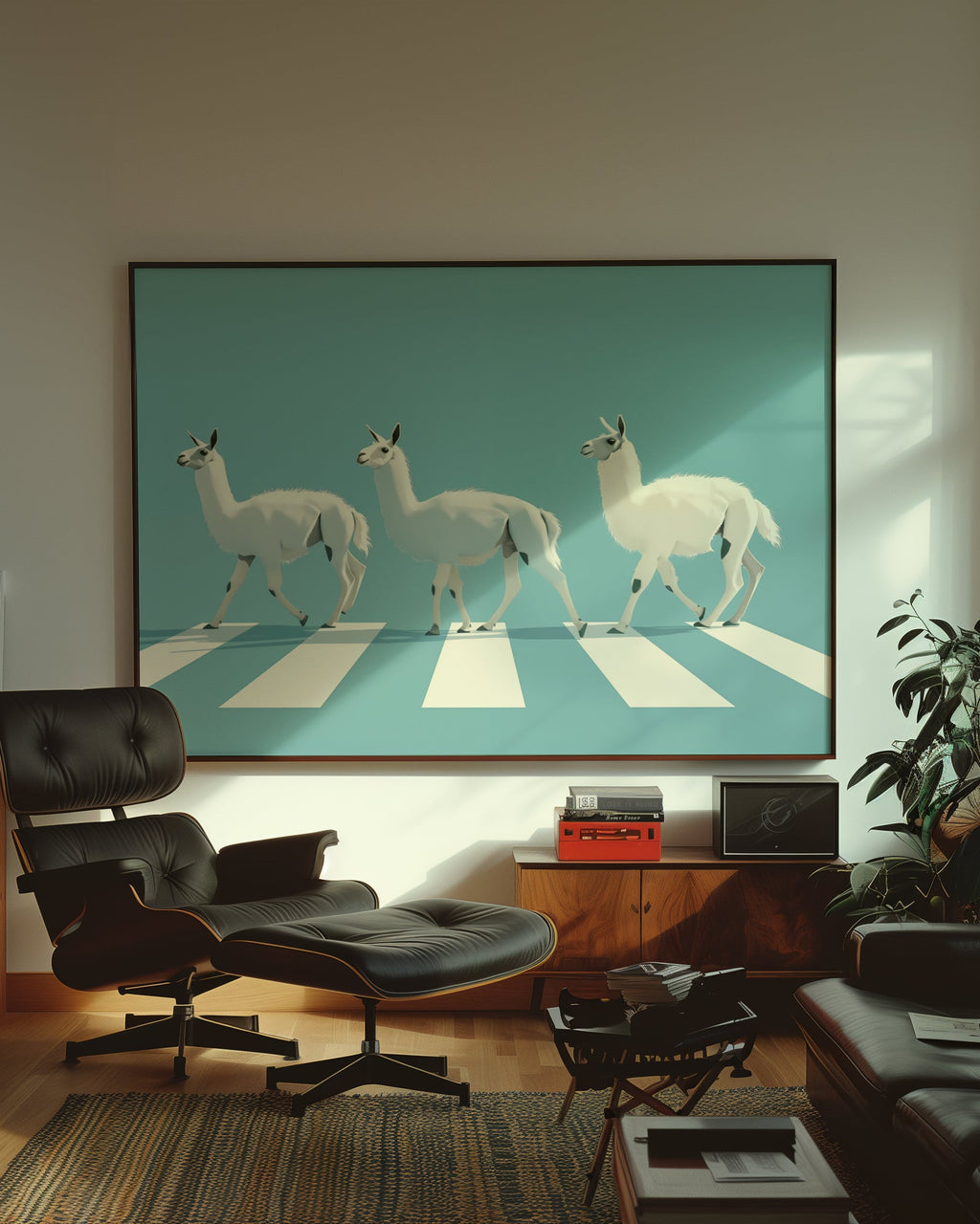 Llamas Poster