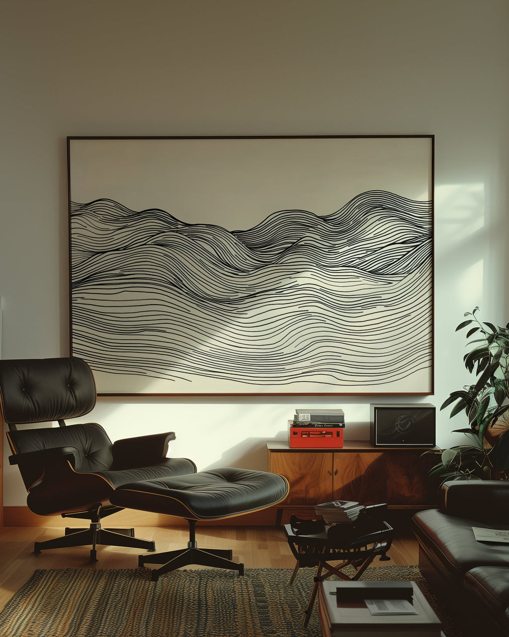 Dark Modern No.10 Poster