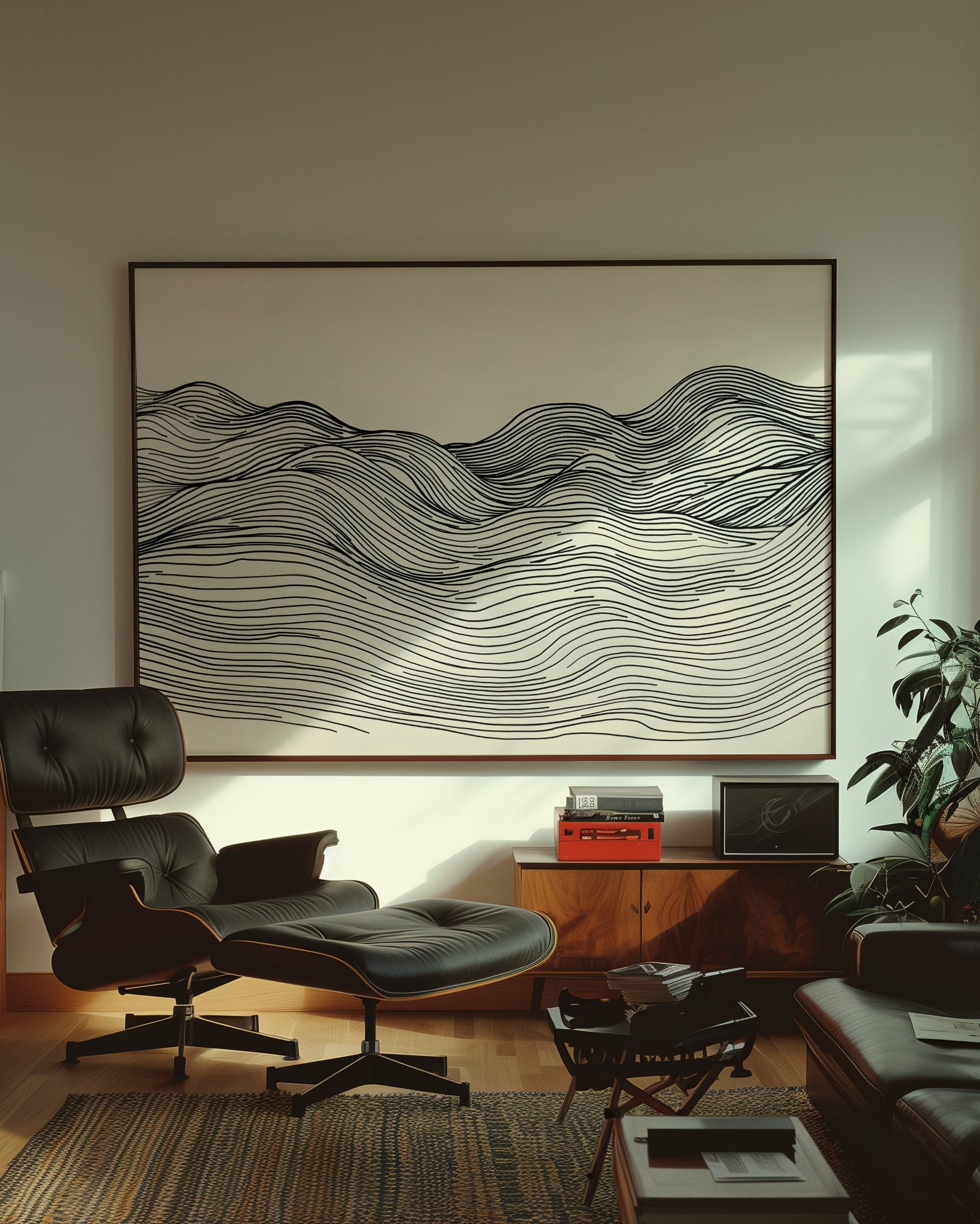 Dark Modern No.10 Poster