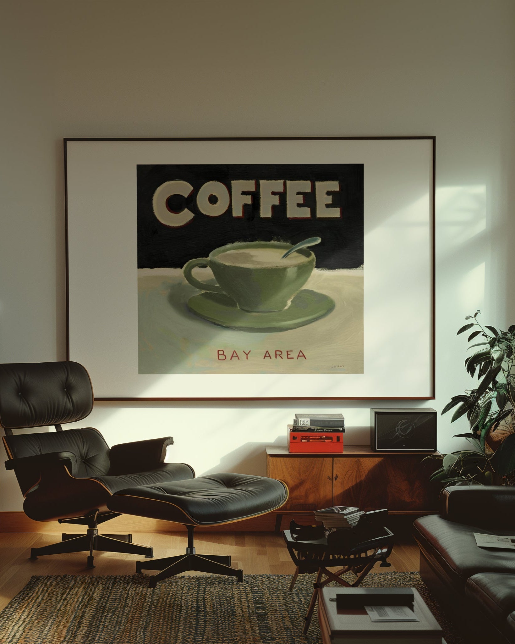 Coffee, Bay Area Poster