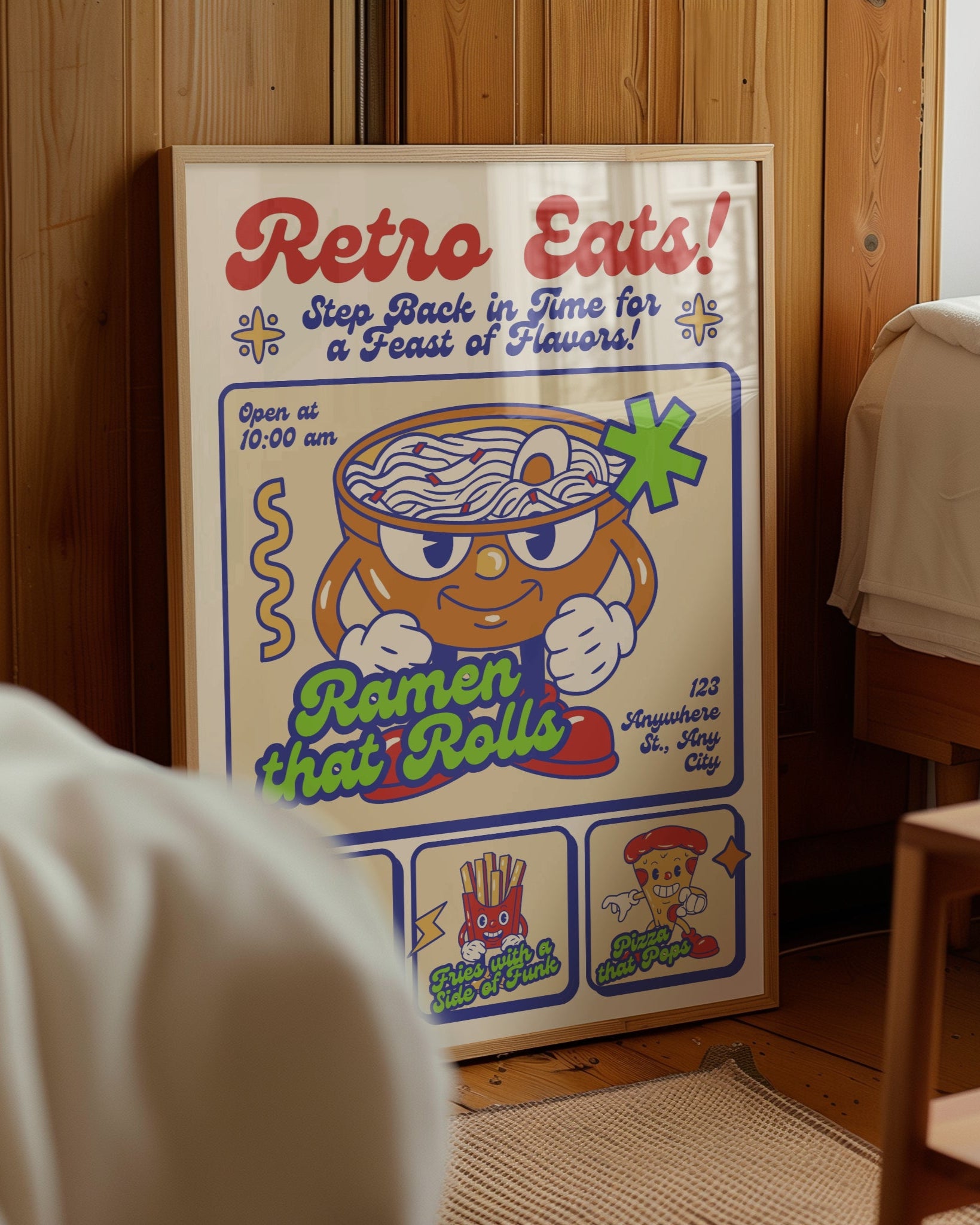 Retro Eats Poster