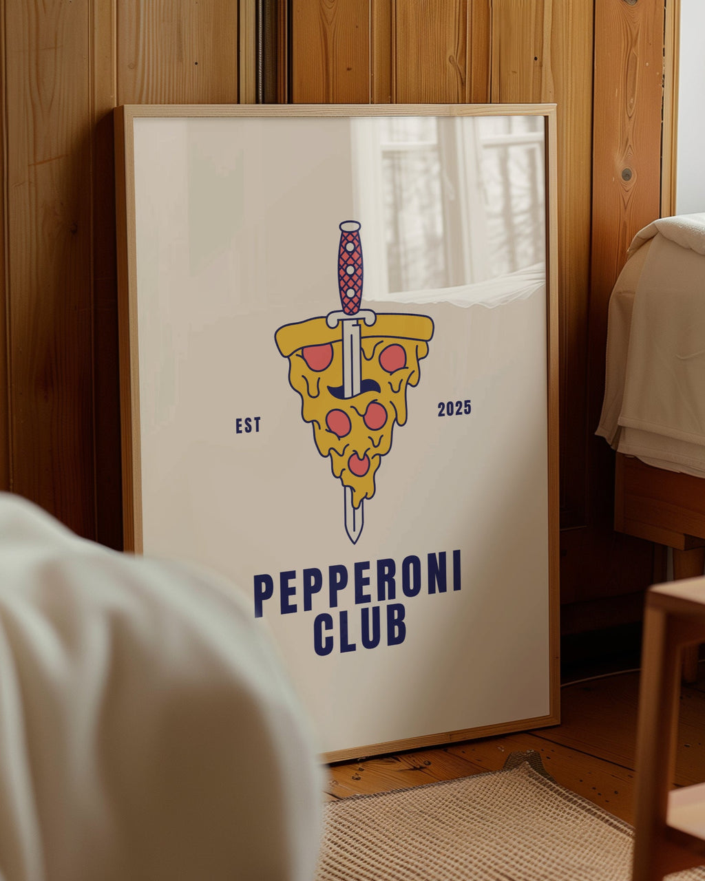 Pepperoni Club Poster