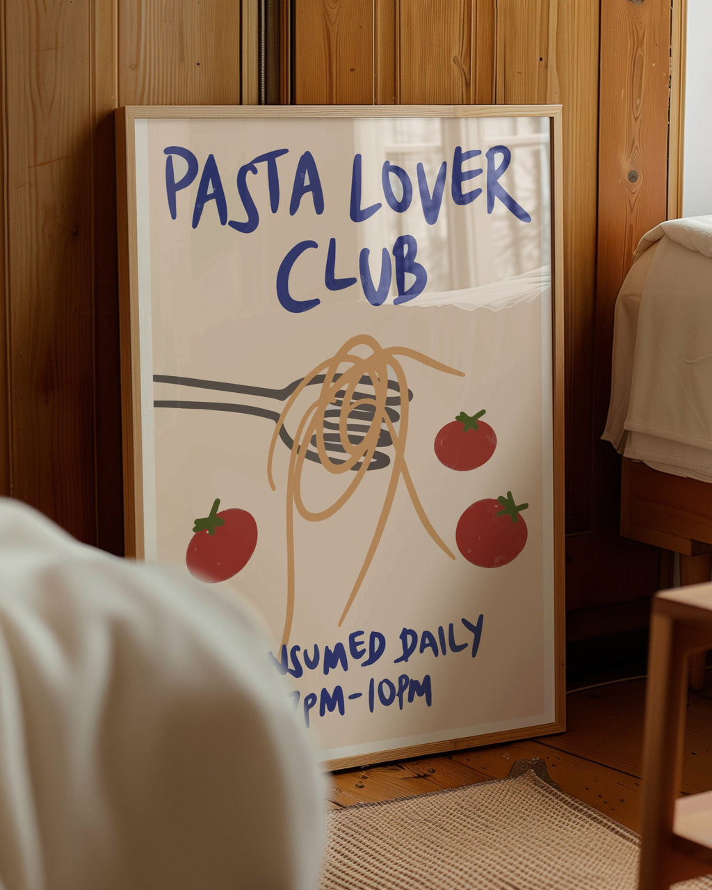 Pasta Lover Club Poster
