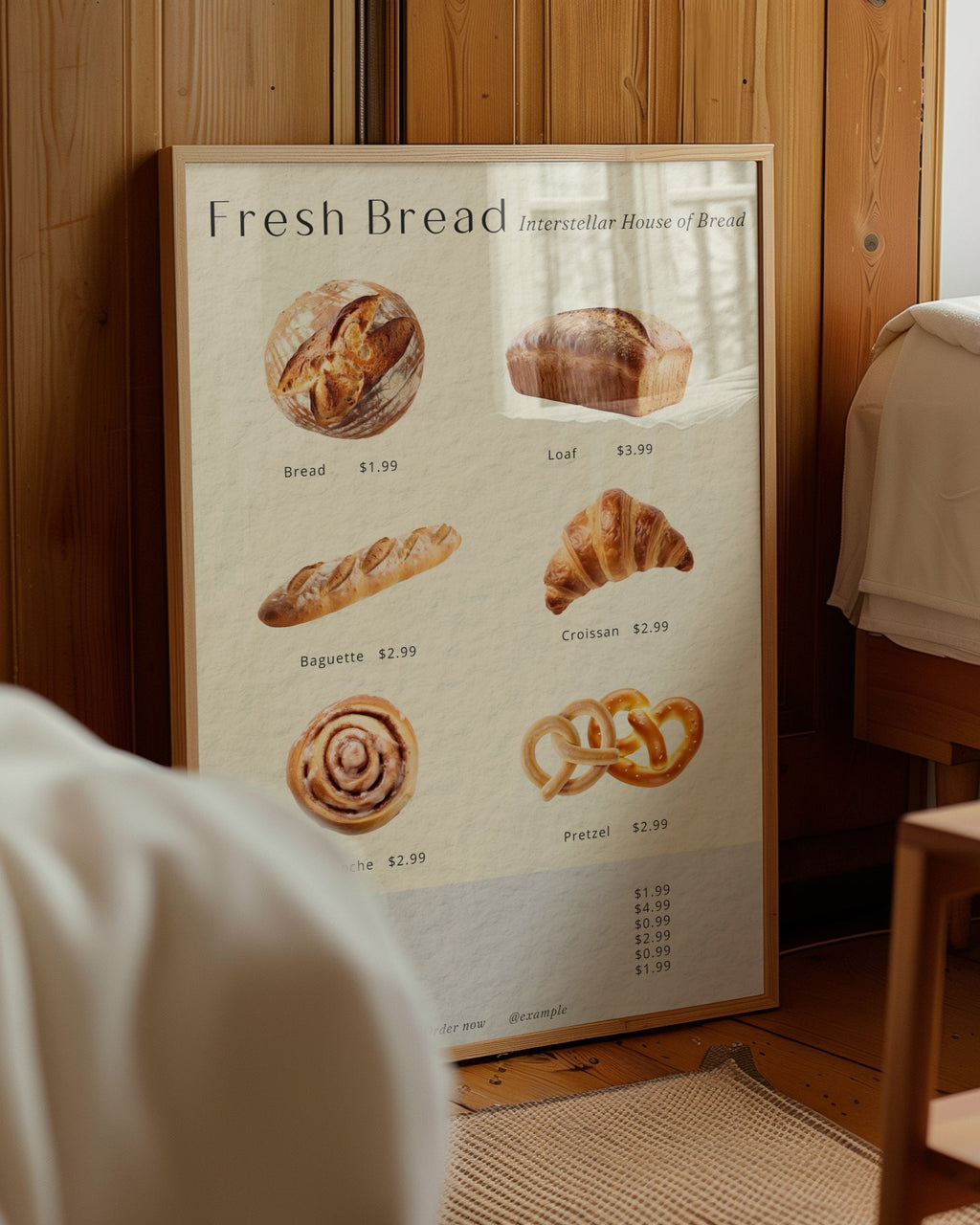 Fresh Bread Poster
