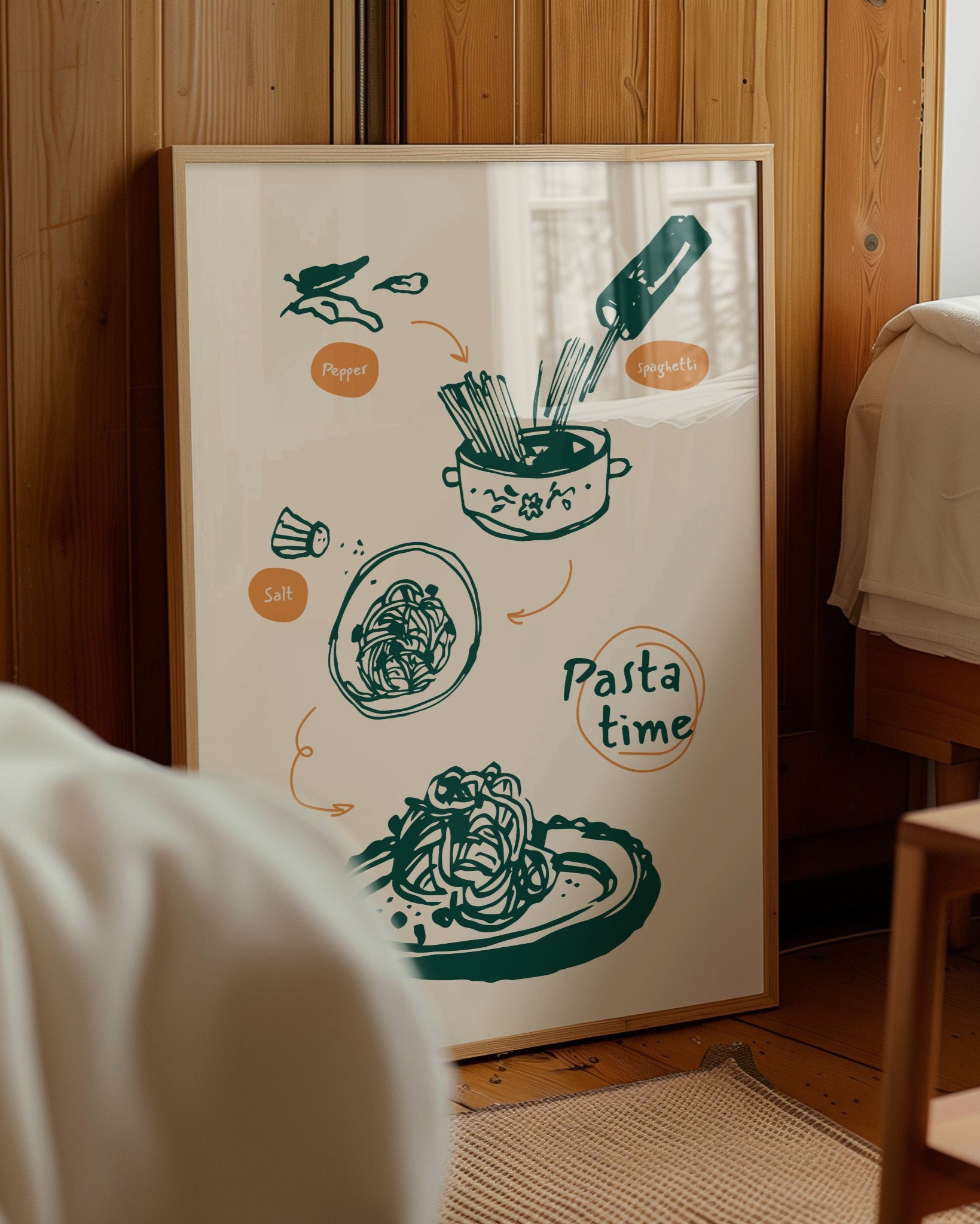 Pasta Time Poster