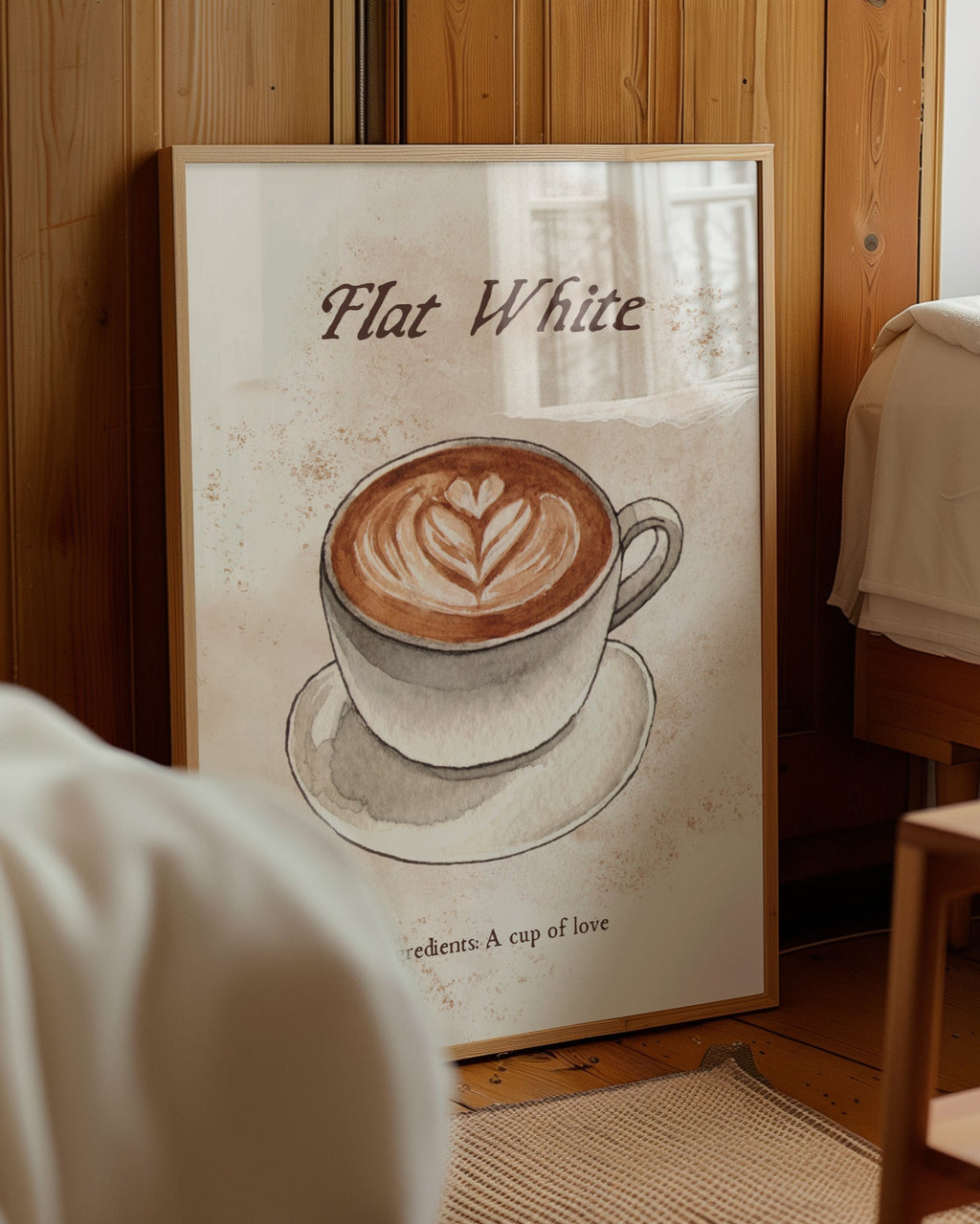 Flat White Poster