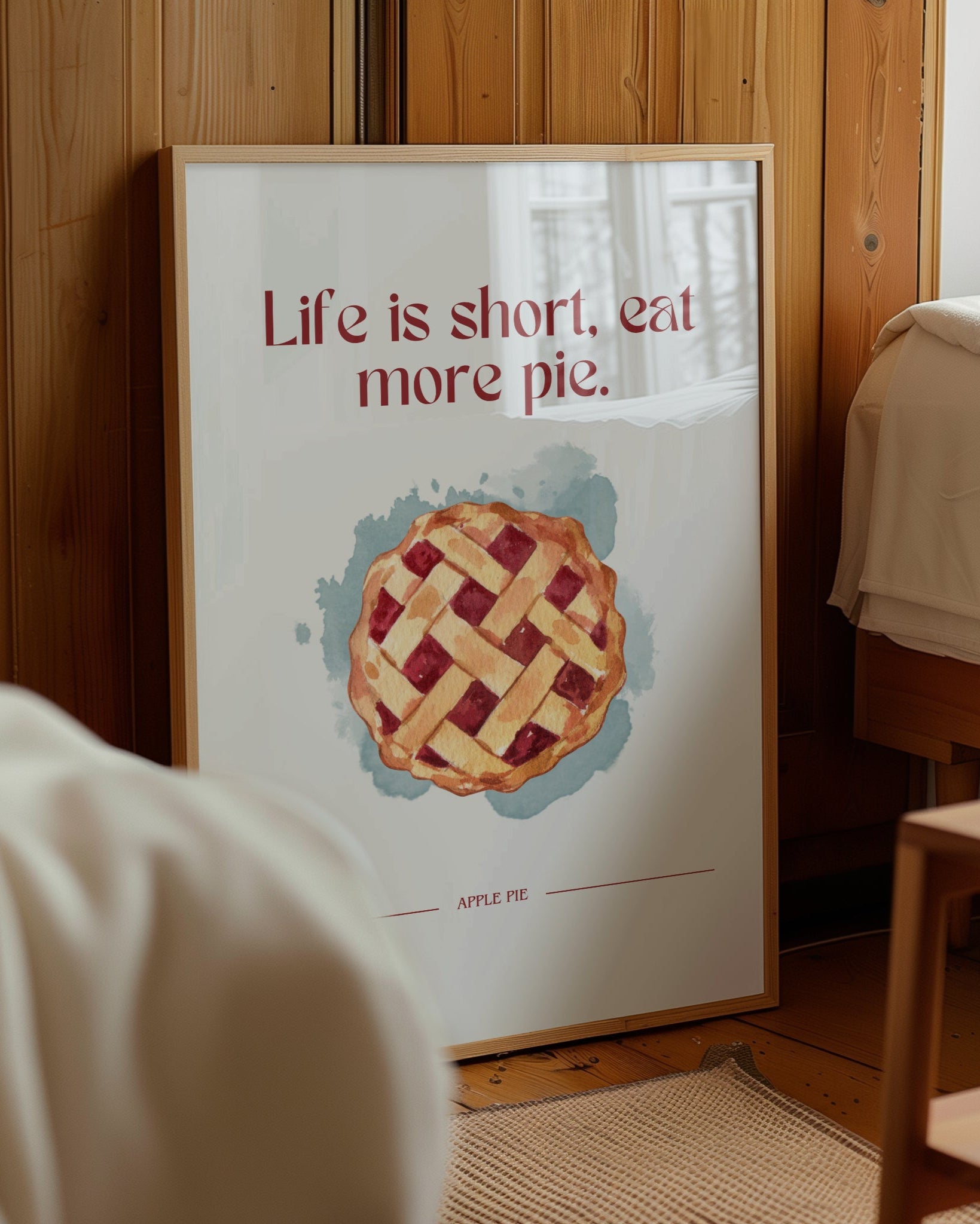 Eat More Pie Poster