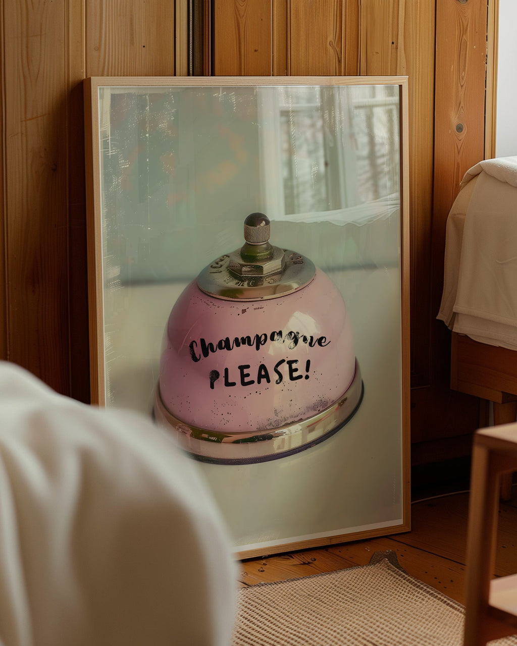 Champagne Please Poster