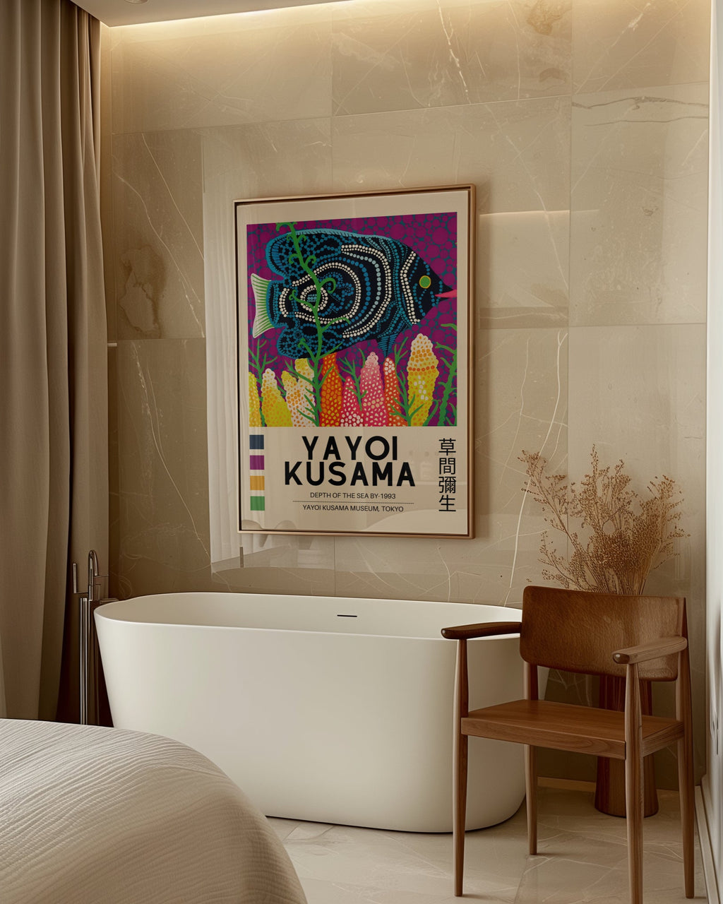 Yayoi Kusama - Depth of the Sea Poster