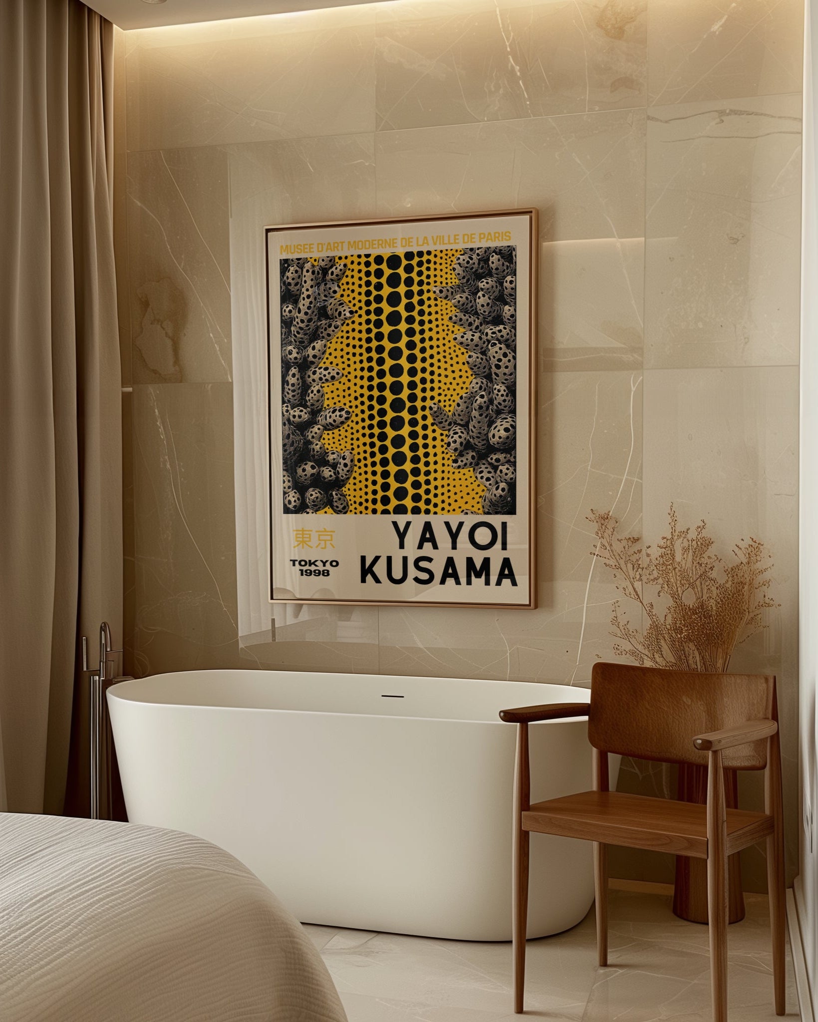 Yayoi Kusama Tokyo 1998 No.2 Poster