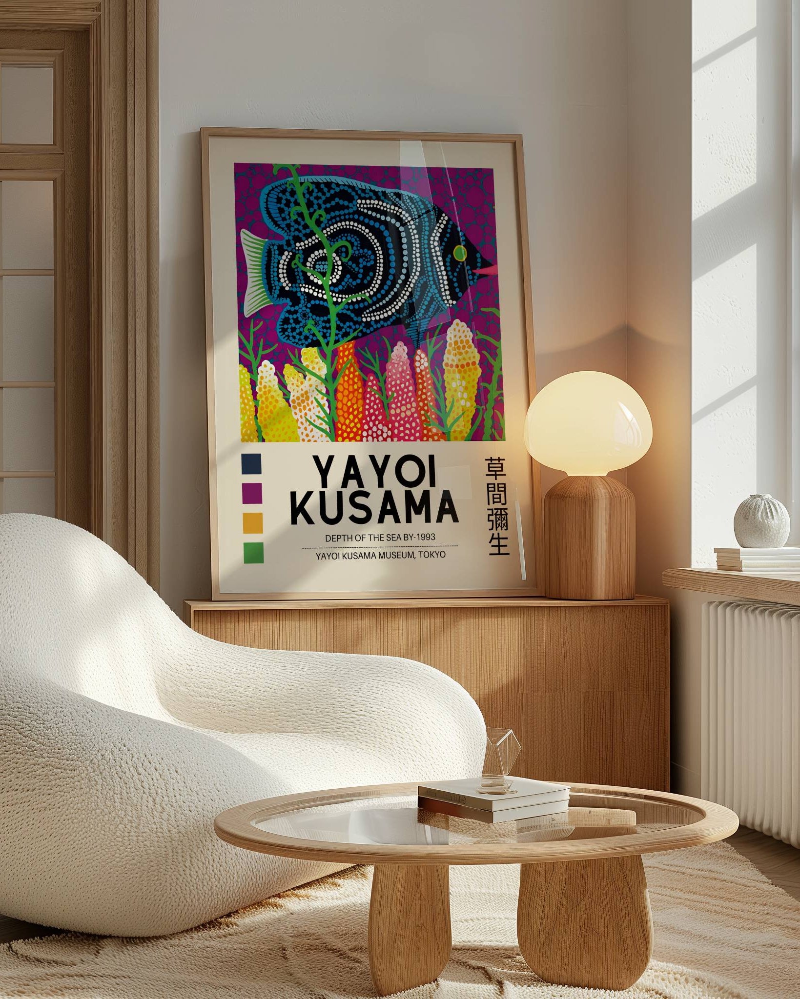 Yayoi Kusama - Depth of the Sea Poster