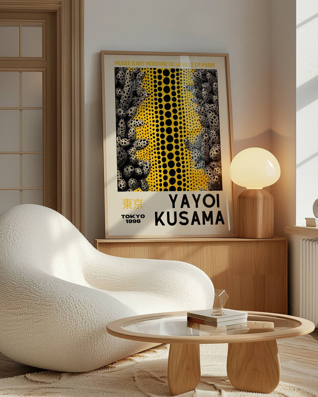 Yayoi Kusama Tokyo 1998 No.2 Poster