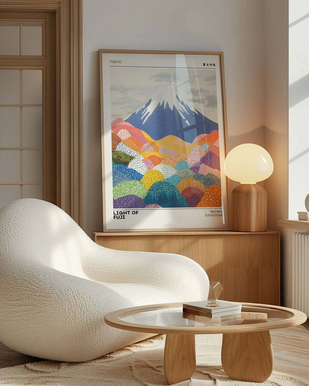 Light Of Fuji Poster