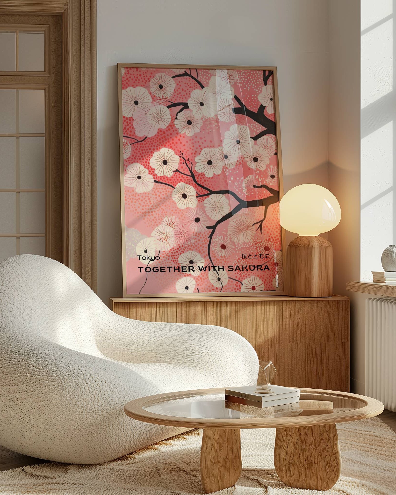 Together With Sakura Poster
