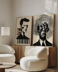 Siyah & Beyaz 2'li Poster Seti